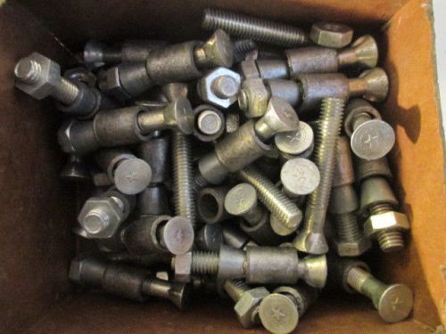 STAR 3/8&#034; CONE HEAD STUD BOLT ANCHORS 45 PIECES