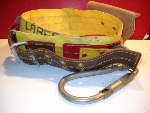 FIRE DEPARTMENT &#034;POMPIER&#034;  LADDER  SAFETY BELT