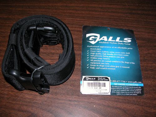 GALLS MOLDED NYLON SAM BROWNE DUTY BELT- SM  28 - 32&#034; NP238 (Small)