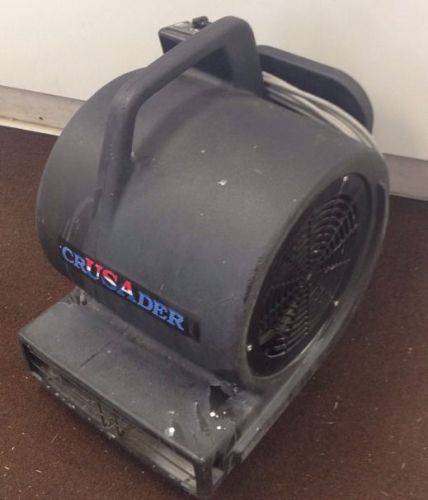 Crusader Air Mover Snail Fan 3500BLK Black c-xyzzz