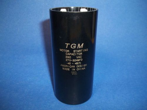 START CAPACITOR 270-324 MFD  330  VAC  50/60Hz