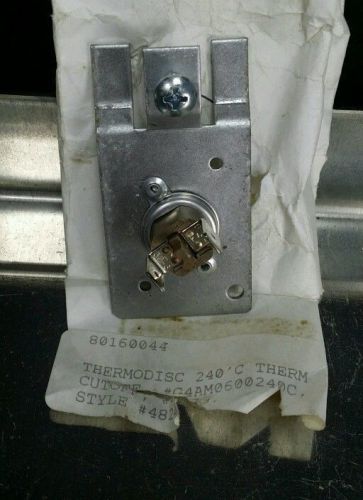 New klixon thermodisc 240° therm cutoff switch g4am0600240c 80160044 sty# 482443 for sale