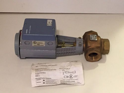 Siemens HVAC SKD62 Electro Hydraulic Actuator 3 - Way Brass Fitting 02051