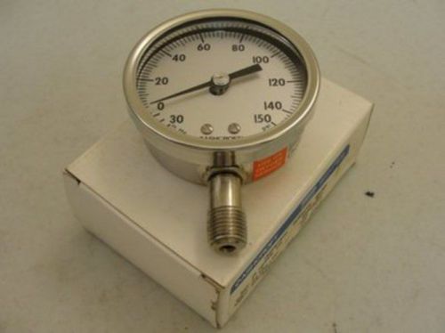 5750 New In Box, Ashcroft 25 1009SW 02L Industrial Gauge 2-1/2&#034;