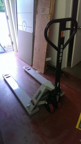 5500 lb capacity pallet jack for sale