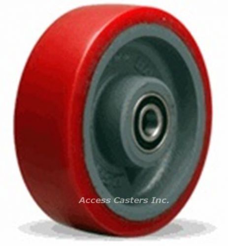 W-520-trb-1/2 5&#034; x 2&#034; ultralast polyurethane on cast iron wheel 1250 lb capacity for sale