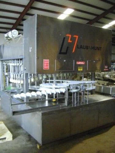 60 Valve LAUB SS Bottle Filler, Rotary Filling Machine, Energy Drink Filler