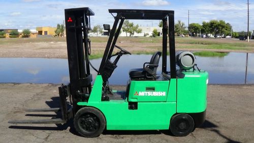 FORKLIFT (17833) MITSUBISHI FGC30, 6000lbs cap, TRIPLE MAST