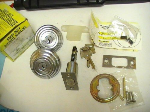 U.s. lock us 1680d series heavy duty double cylinder deadlock deadbolt 26d for sale