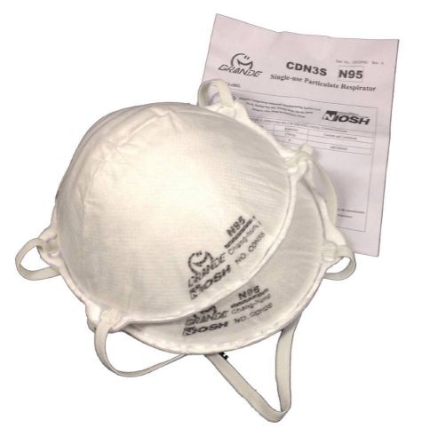 Flents Maxi-Mask Particulate Respirators, Ultra 95 (20 pack bulk) Air Filter NEW