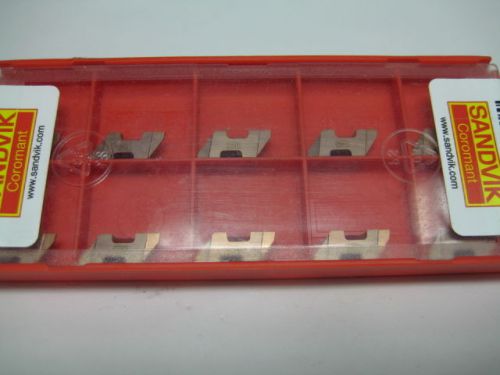 LOT (10) SANDVIK TLG-2031L CARBIDE INSERTS THREADING LATHE GROOVING CUTTING TOOL