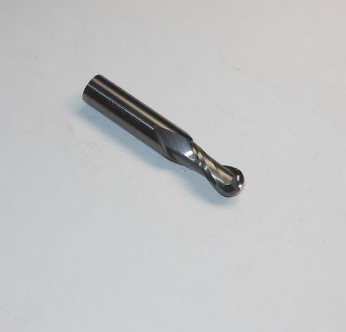 Carbide Ball End Mill 13/32&#034; 2FL USA &lt;1935&gt;