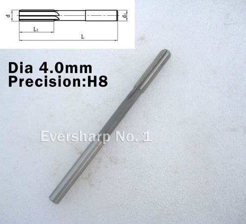 Lot 1pcs HSS Straight Shank Machine Reamers Dia 4.0mm Precision H8