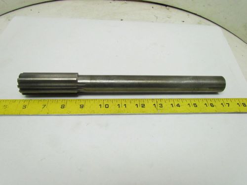 WL BRUBAKER &amp; BROS 1-1/4&#034; Machine Chucking Reamer 10pt Straight Flute 11-1/2 OAL