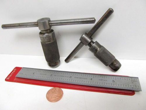 MILLERS FALLS T-TAP HANDLES STARRETT 6&#034; RULE