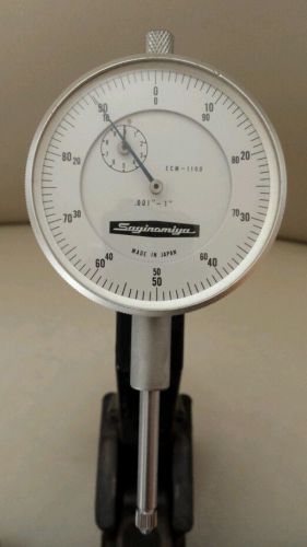 Teclock ECM-1100 .001&#034; - 1.0&#034; DIAL GAUGE INDICATOR MADE IN JAPAN