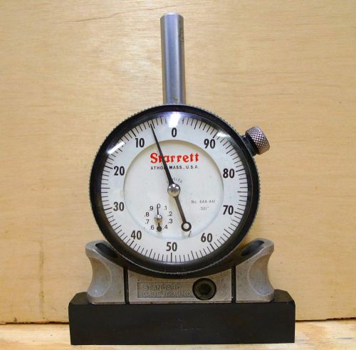 STARRETT No. 644-441 .001&#034; DIAL INDICATOR DEPTH GAGE GAUGE machinist tools *8