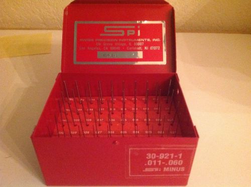 SPI PIN GAGE SET. 30-921-1.