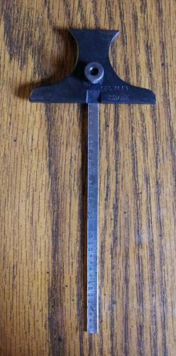 Vintage 6&#034; Depth Gauge marked &#034;PEC 7003 USA&#034;