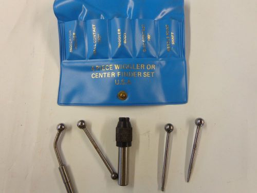 4 Piece Wiggler or Center Finder Set U.S.A