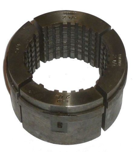 2-1/2&#034; HARDINGE S30 ROUND SERRATED COLLET PAD SET