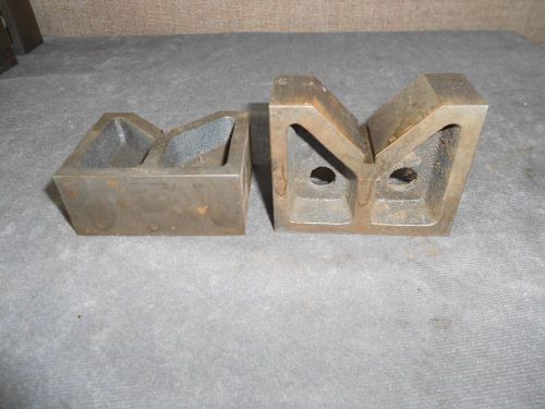 V-Blocks 3&#034; Wide x 2-3/8&#034; High x 1-1/4&#034; Thick Set of 2