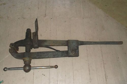 BLACKSMITH POSTLEG VISE 100 POUNDS 6&#034; JAWS