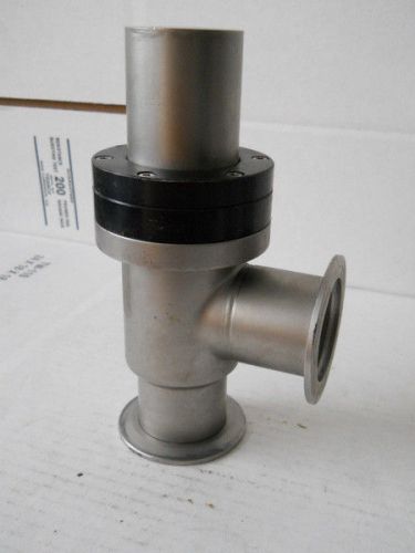 Stainless Steel Angle Pneumatic Vacuum Valve 3&#034;