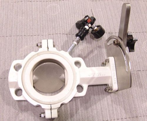 Posi-flate butterfly valve 4&#034; series 486/487 for sale