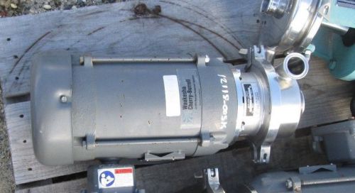 12118-005k waukesha cherry burrell sanitary stainless steel centrifugal pump for sale