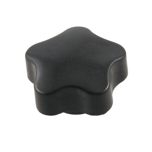 Flower shaped 8mm thread inner diameter black metal screw nut for sale