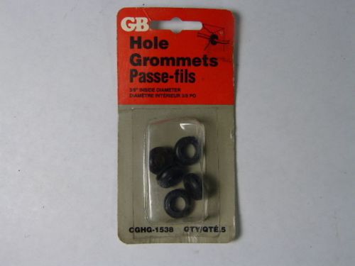 Gardner-Bender GHG-1538 Hole Grommet 3/8&#034; ID Box of 5 ! NEW !