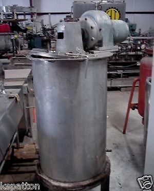 75 Gallon Stainless Mix Tank Dual Motion Mixer