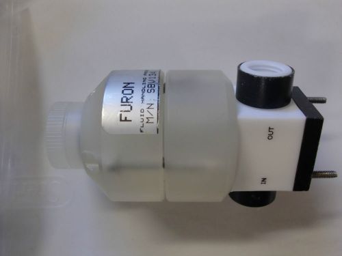 Teflon Pneumatic valve Suckback PTFE 1/4&#034;FMPT Normally Closed Furon SBV134