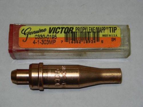 GENUINE VICTOR PROPYLENE/MAPP CUTTING TIP 0330-195, 4-1-303MP **NEW**