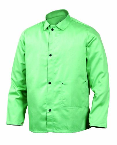 Steiner 10303 Weldlite 9.5-Ounce Flame Retardant Green Jacket- X-Large