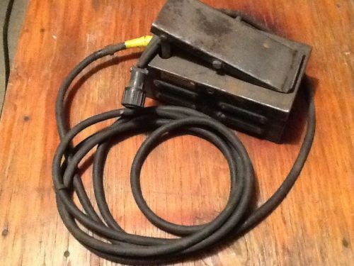 Miller TIG Foot Pedal Control Welding