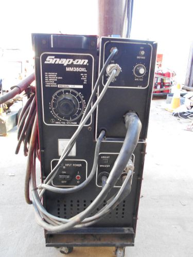Nice snap-on muscle mig wire feed welder model mm350xl for sale