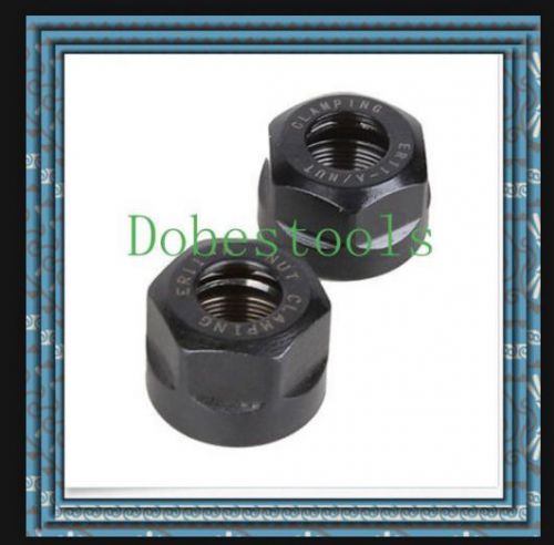 2pcs er11 a-type collet clamping nut cnc milling collet chuck d19mm for sale