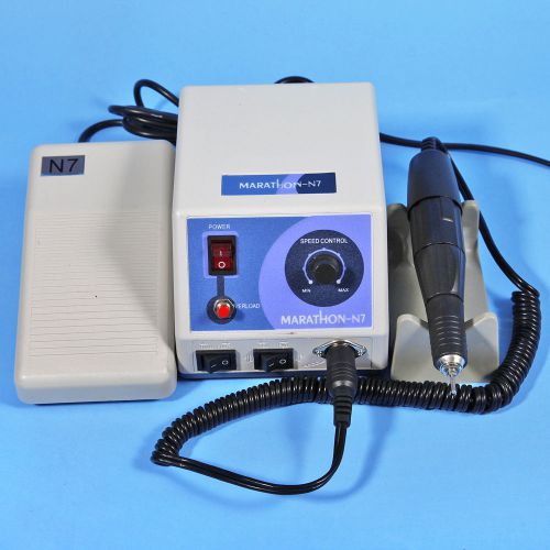 Dental micro motor marathon machine n7 w/ 35k rpm dental lab polishing handpiece for sale