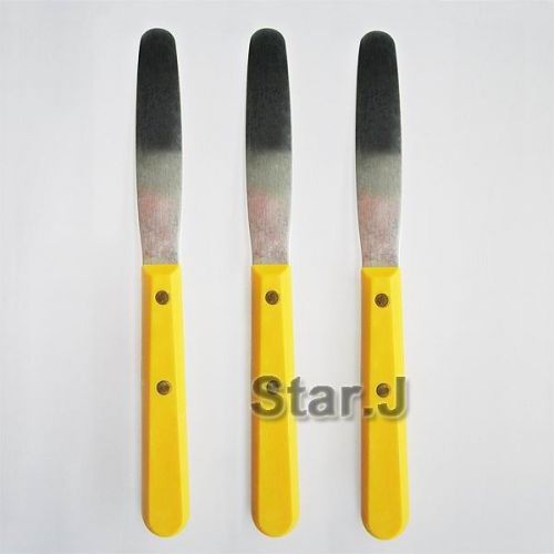 3 - pcs Dental Lab Metal Blade Spatula Instrument - NEW