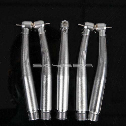 5*Dental High Speed E-generator Fiber Optic LED Handpiece Push 2-H KAVO Style US