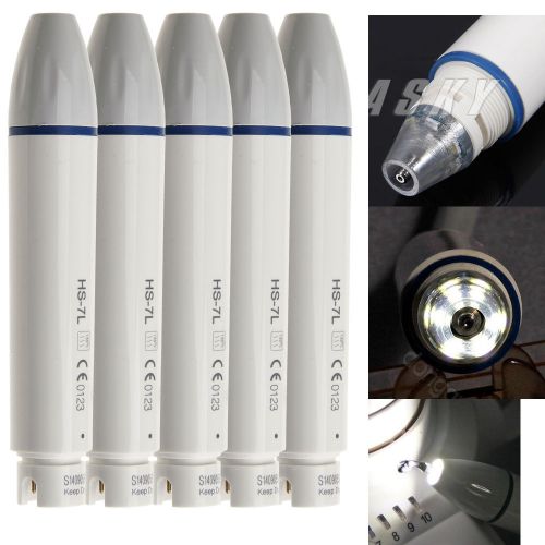 5* dental led fiber optic ultrasonic piezo scaler handpiece fit dte satelec ce for sale