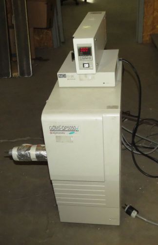 Shimadzu gcms-qp5050a mass spectrometer /mass spec  w/ ci-50 controller (#420) for sale