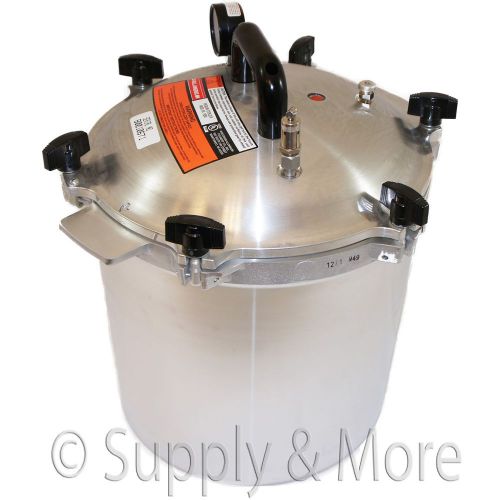 All American 24L Tattoo Piercing tool Autoclave Steam Sterilizer 25QT stove-top