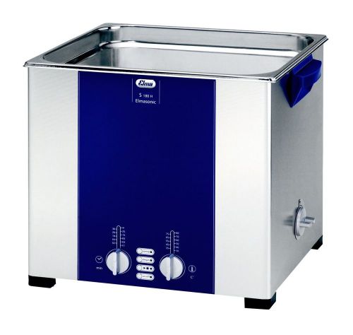 NEW ! Elma Sonic S180H 5.0 Gal Ultrasonic Cleaner, Digital+Timer+Heat+Degassing