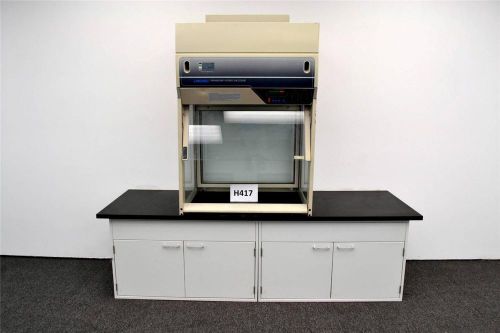 3&#039; labconco paramount filtered enclosure / fume hood h417 for sale