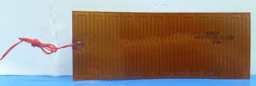 Minco Kapton (Polymide) Flexible ThermoFoil Heater HK5470: 12VDC, 8.1? , 17.78W