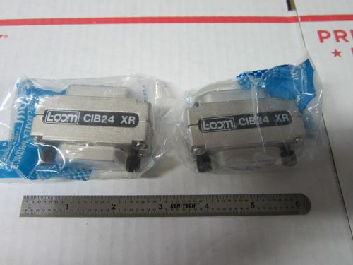 LOT 2 EA L-COM CIB24 XR CONNECTOR ADAPTORS NEW x BIN#4V