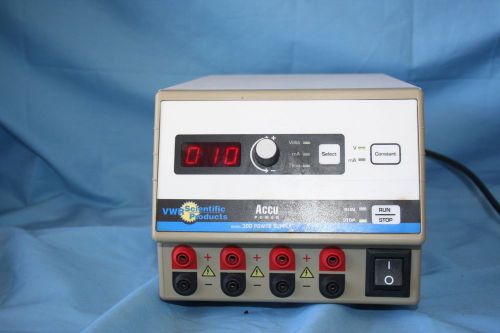 VWR AccuPower 300 Power Supply Gel Electrophoresis 300V 4-Line  J